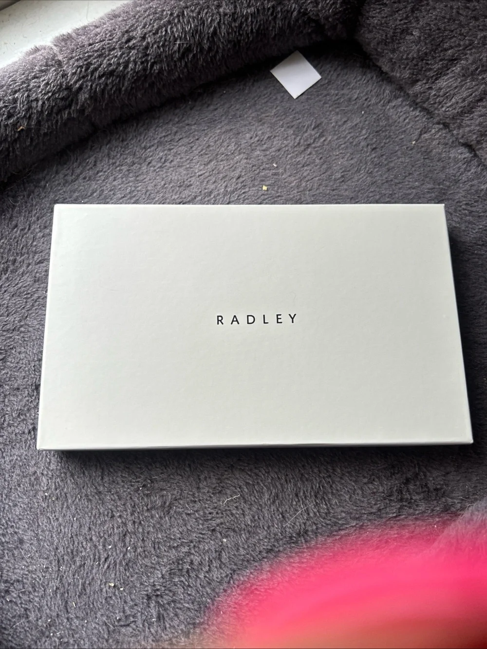 RADLEY LONDON Yellow Floral Card Holder with Pink Scottie Keyring